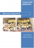Memoria Deportiva Temporada 2009/2010